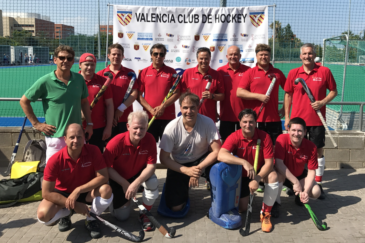 Hockeysöhne beim Paella-Cup 2017 in Valencia