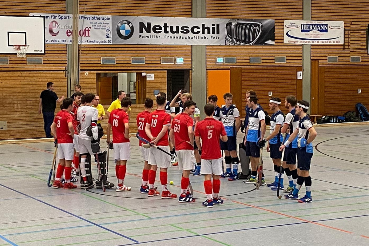 2. Herren des TSVMH beim Auswärtsspiel beim SV Böblingen am 16.12.2019